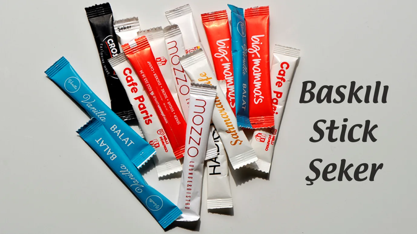 baskılı stick şeker